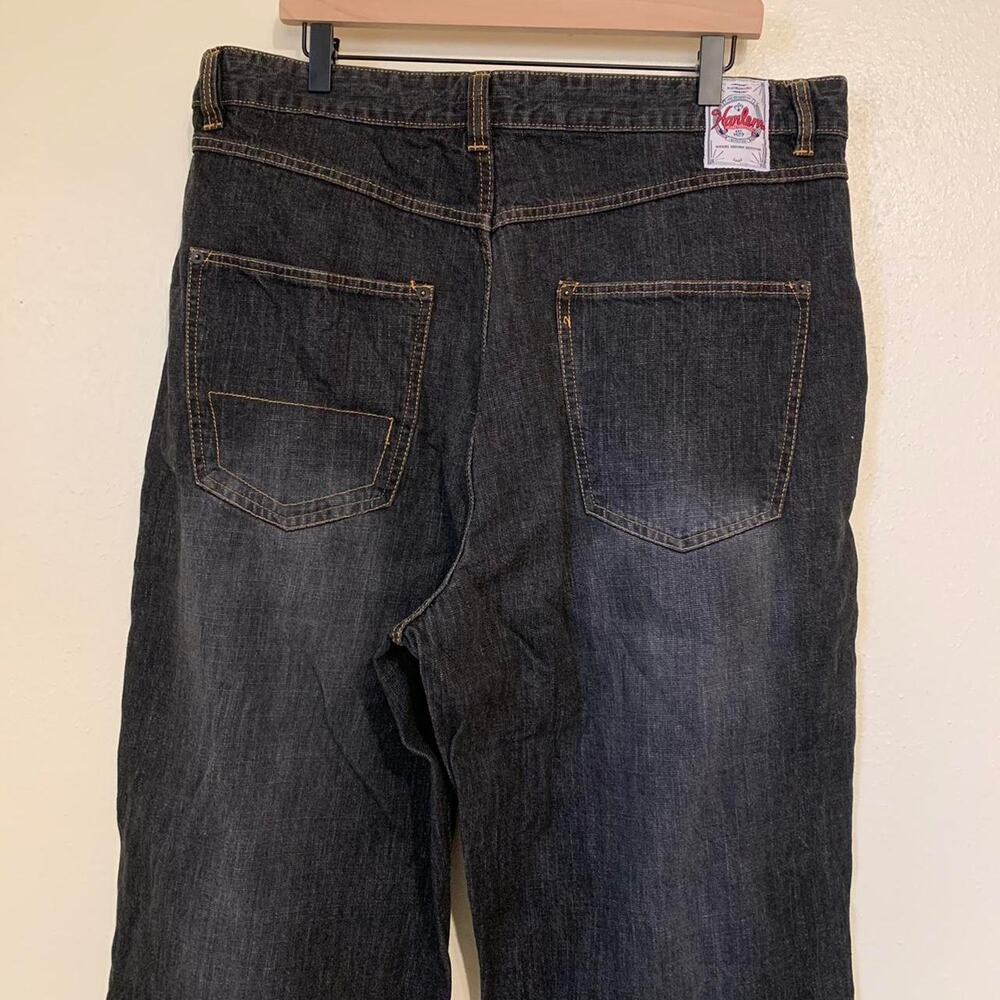 Y2K Fubu Embroidered Denim Jeans - Picture 4 of 7